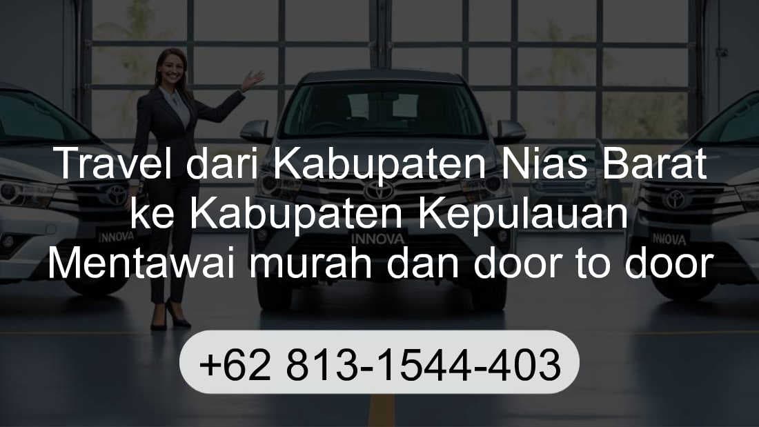Travel Kabupaten Nias Barat Kabupaten Kepulauan Mentawai