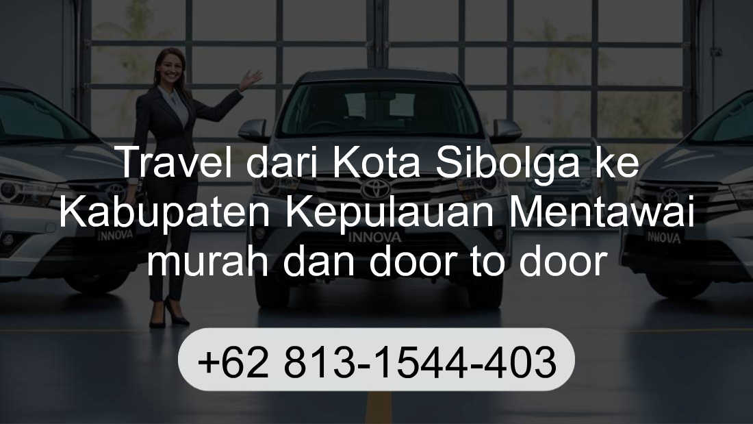 Travel Kota Sibolga Kabupaten Kepulauan Mentawai