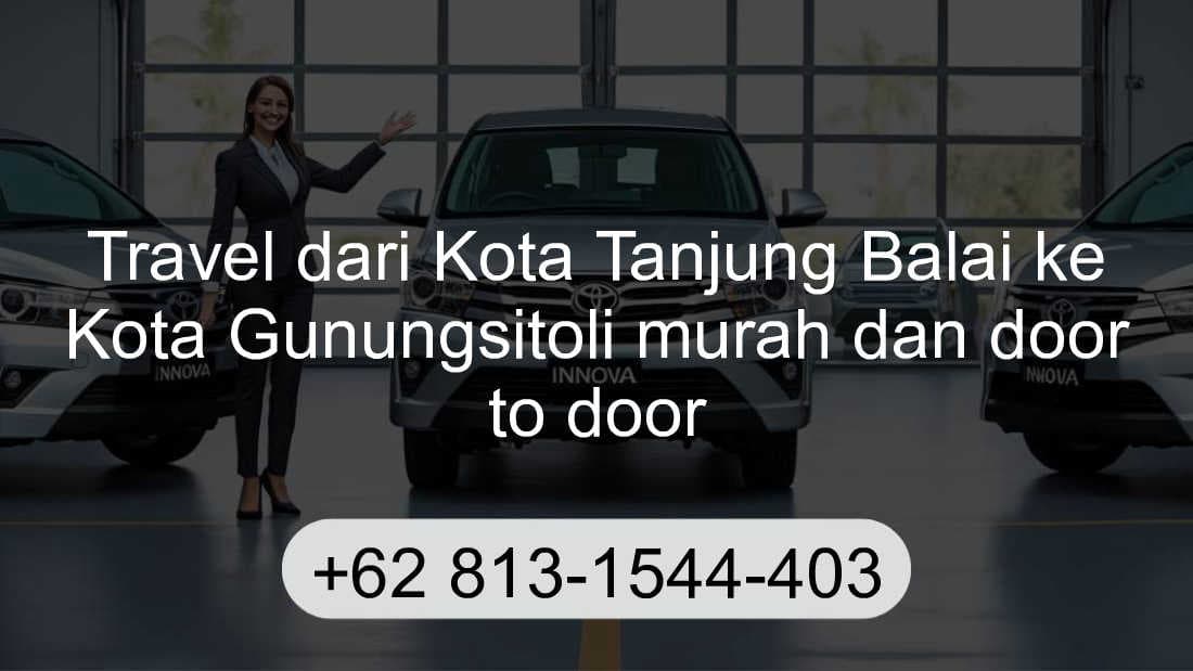 Travel Kota Tanjung Balai Kota Gunungsitoli