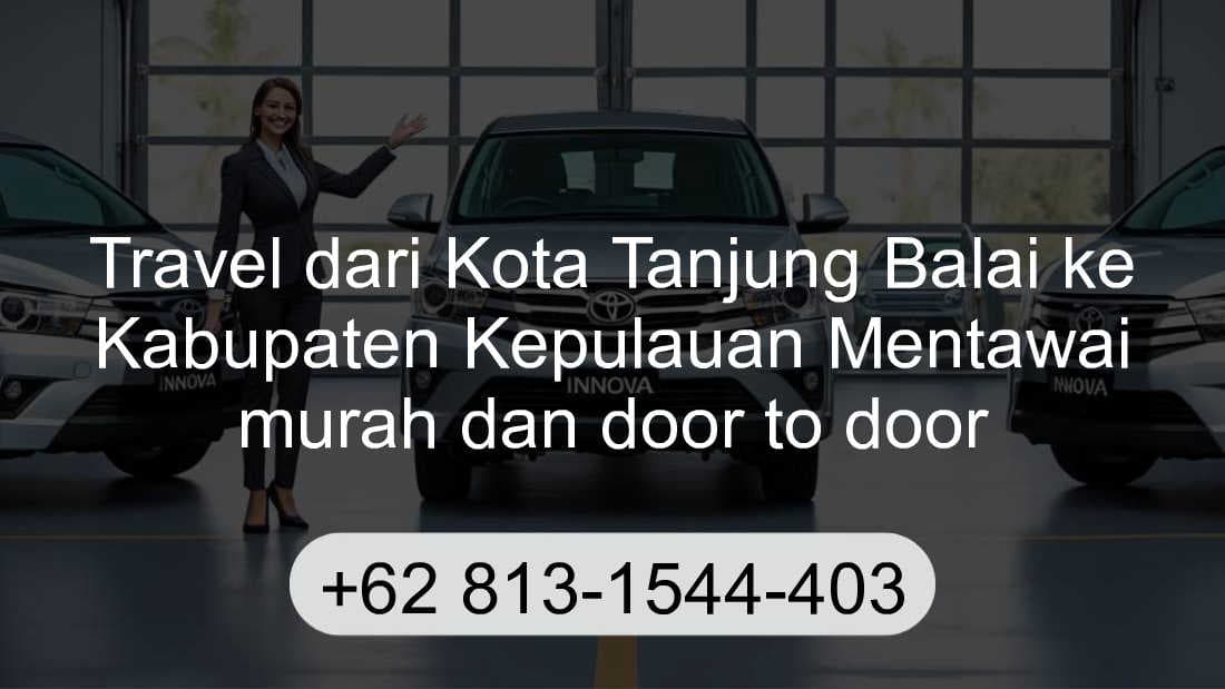 Travel Kota Tanjung Balai Kabupaten Kepulauan Mentawai