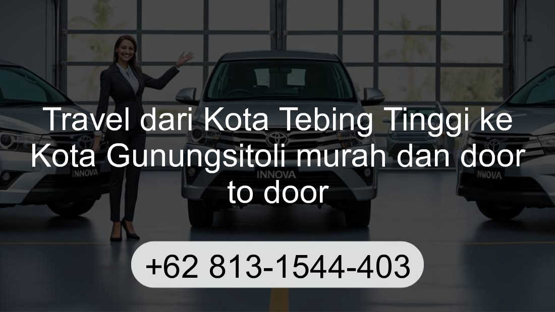 Travel Kota Tebing Tinggi Kota Gunungsitoli