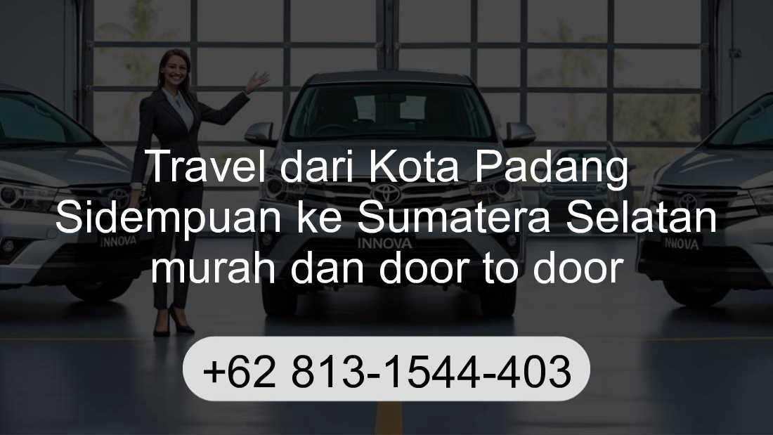 Travel Kota Padang Sidempuan Sumatera Selatan
