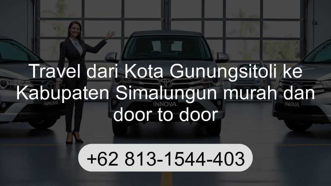 Travel Kota Gunungsitoli Kabupaten Simalungun