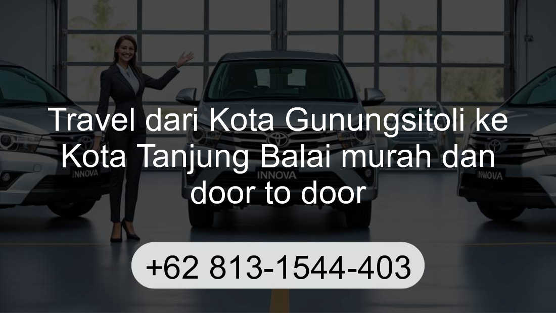 Travel Kota Gunungsitoli Kota Tanjung Balai