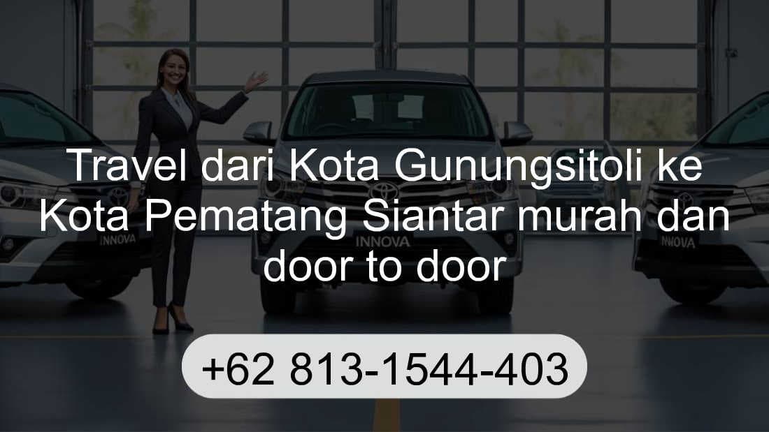 Travel Kota Gunungsitoli Kota Pematang Siantar