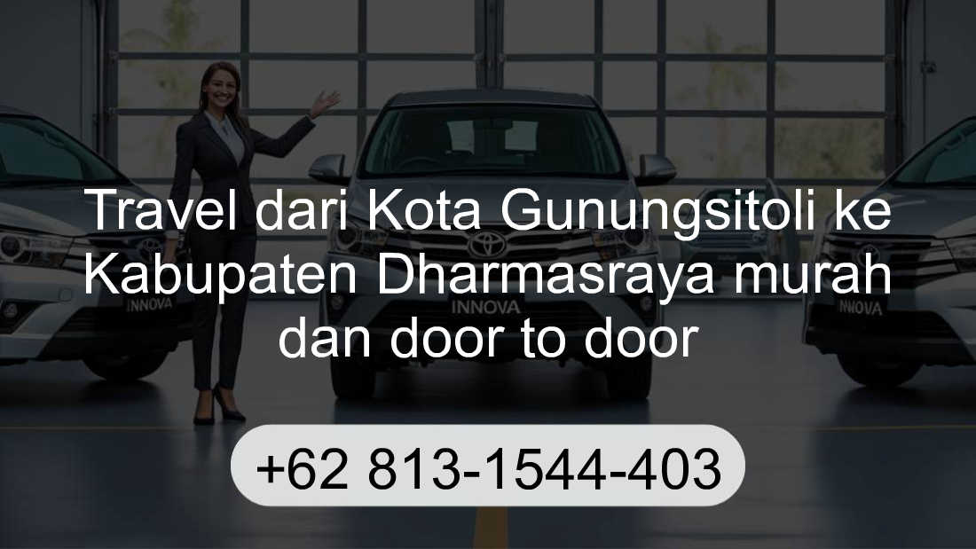 Travel Kota Gunungsitoli Kabupaten Dharmasraya