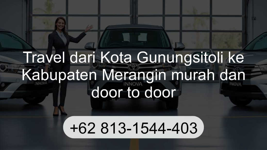 Travel Kota Gunungsitoli Kabupaten Merangin