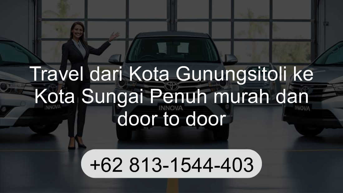 Travel Kota Gunungsitoli Kota Sungai Penuh