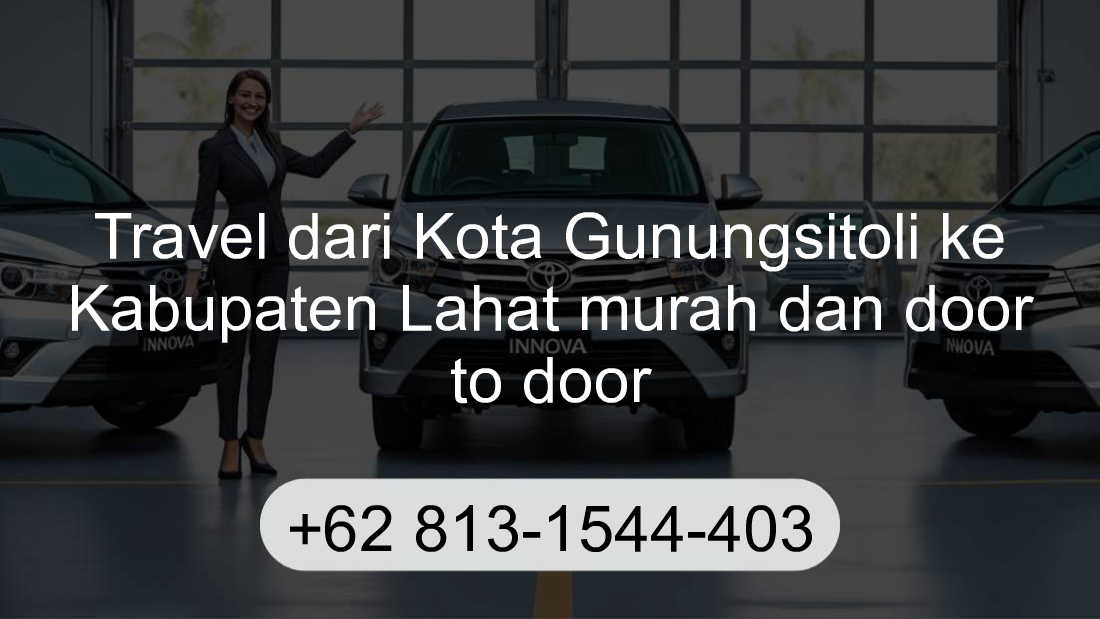 Travel Kota Gunungsitoli Kabupaten Lahat