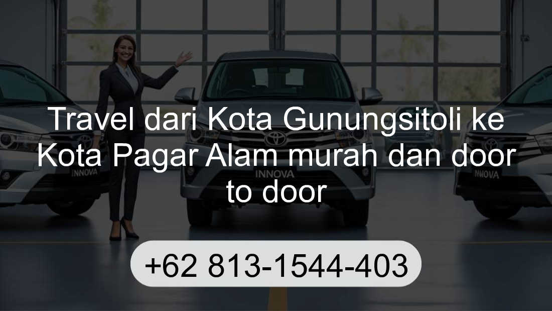Travel Kota Gunungsitoli Kota Pagar Alam