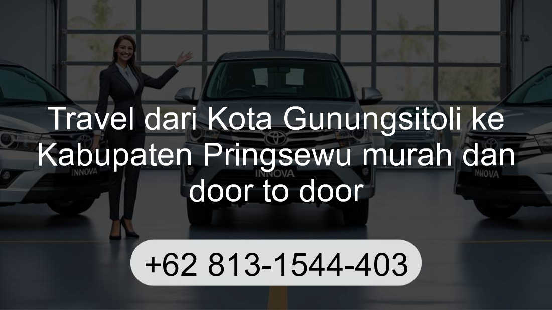 Travel Kota Gunungsitoli Kabupaten Pringsewu