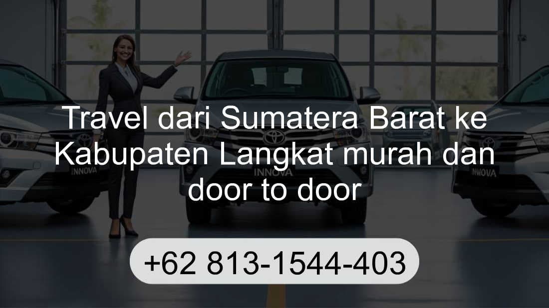 Travel Sumatera Barat Kabupaten Langkat