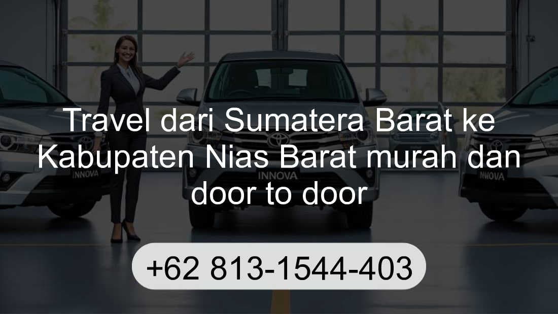 Travel Sumatera Barat Kabupaten Nias Barat