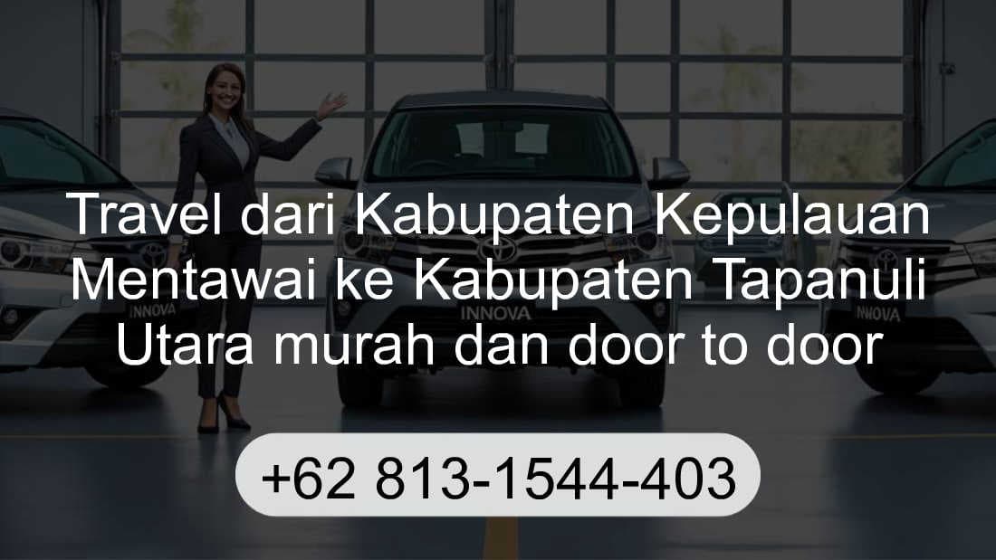 Travel Kabupaten Kepulauan Mentawai Kabupaten Tapanuli Utara