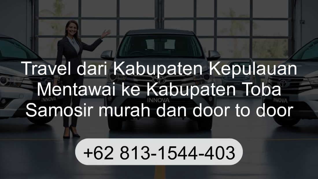 Travel Kabupaten Kepulauan Mentawai Kabupaten Toba Samosir