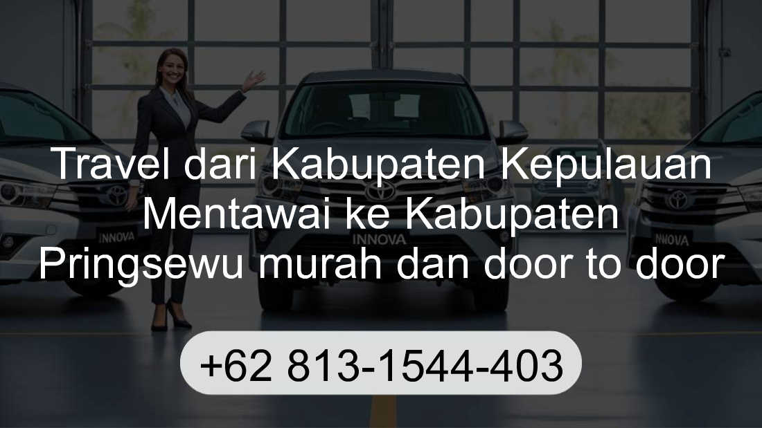 Travel Kabupaten Kepulauan Mentawai Kabupaten Pringsewu