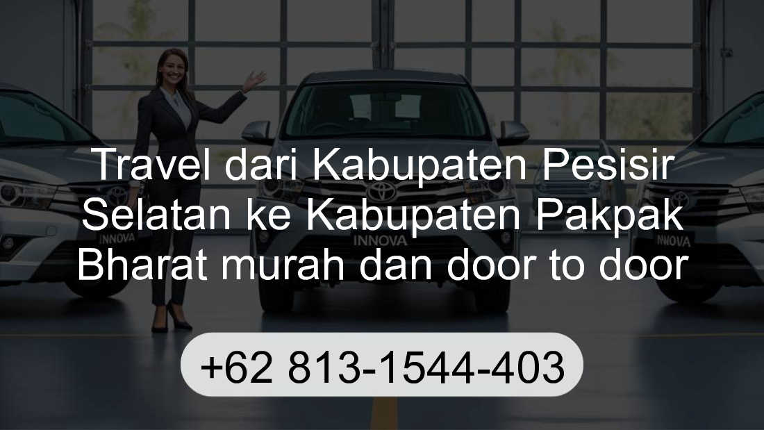Travel Kabupaten Pesisir Selatan Kabupaten Pakpak Bharat