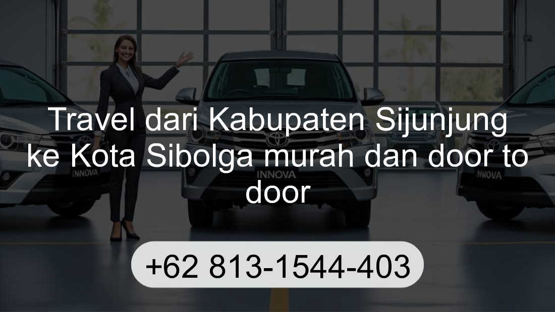 Travel Kabupaten Sijunjung Kota Sibolga