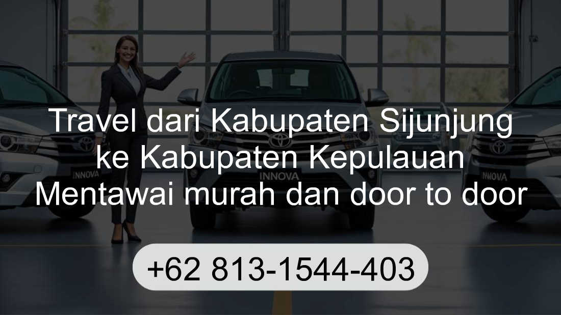 Travel Kabupaten Sijunjung Kabupaten Kepulauan Mentawai