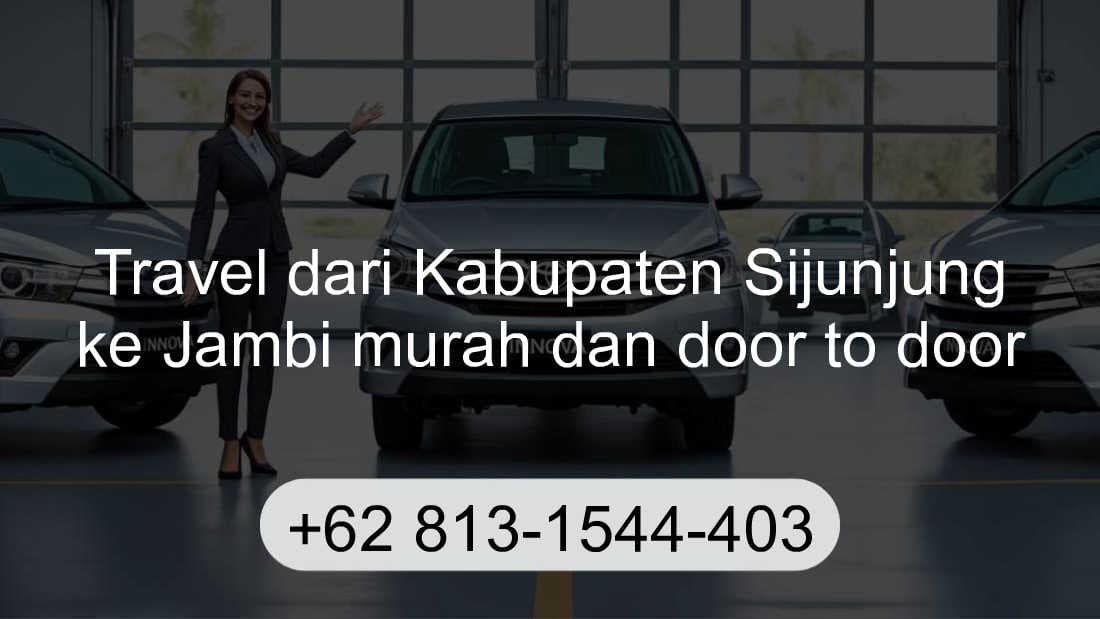Travel Kabupaten Sijunjung Jambi