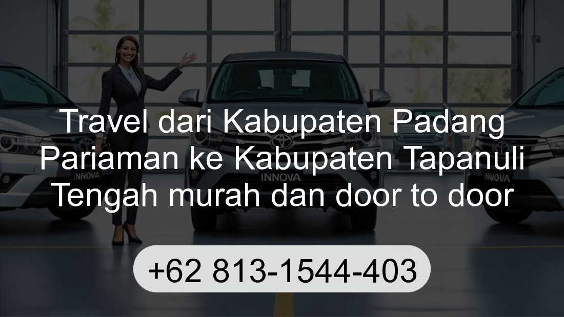Travel Kabupaten Padang Pariaman Kabupaten Tapanuli Tengah