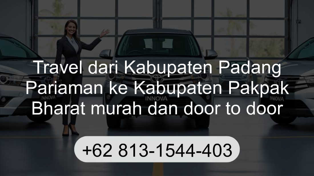 Travel Kabupaten Padang Pariaman Kabupaten Pakpak Bharat