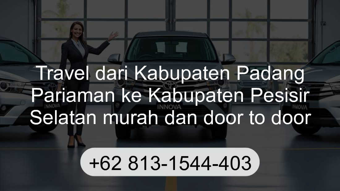 Travel Kabupaten Padang Pariaman Kabupaten Pesisir Selatan