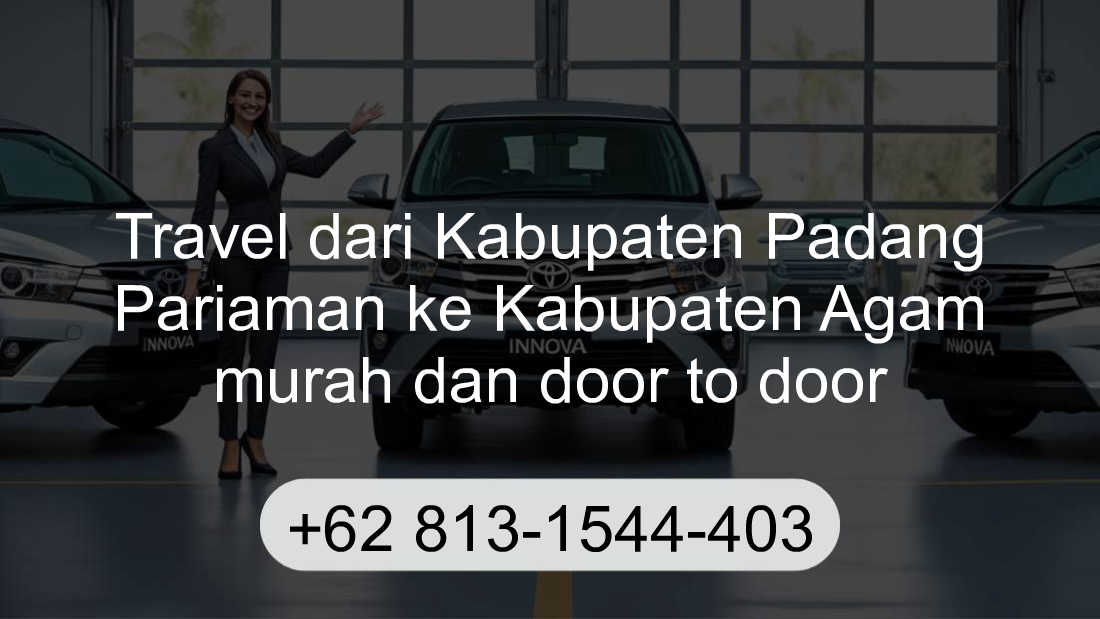 Travel Kabupaten Padang Pariaman Kabupaten Agam