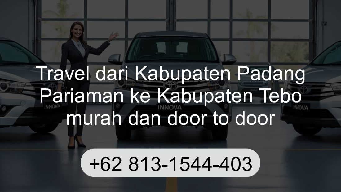 Travel Kabupaten Padang Pariaman Kabupaten Tebo
