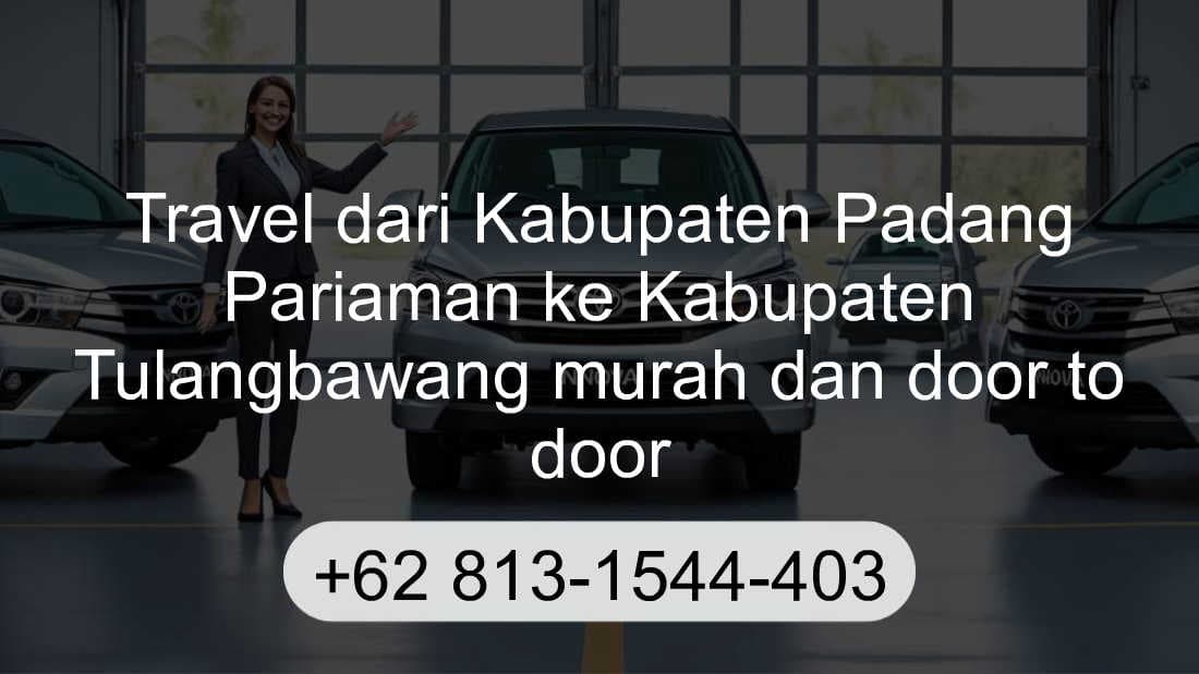 Travel Kabupaten Padang Pariaman Kabupaten Tulangbawang