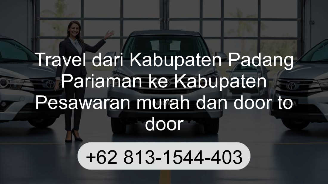 Travel Kabupaten Padang Pariaman Kabupaten Pesawaran