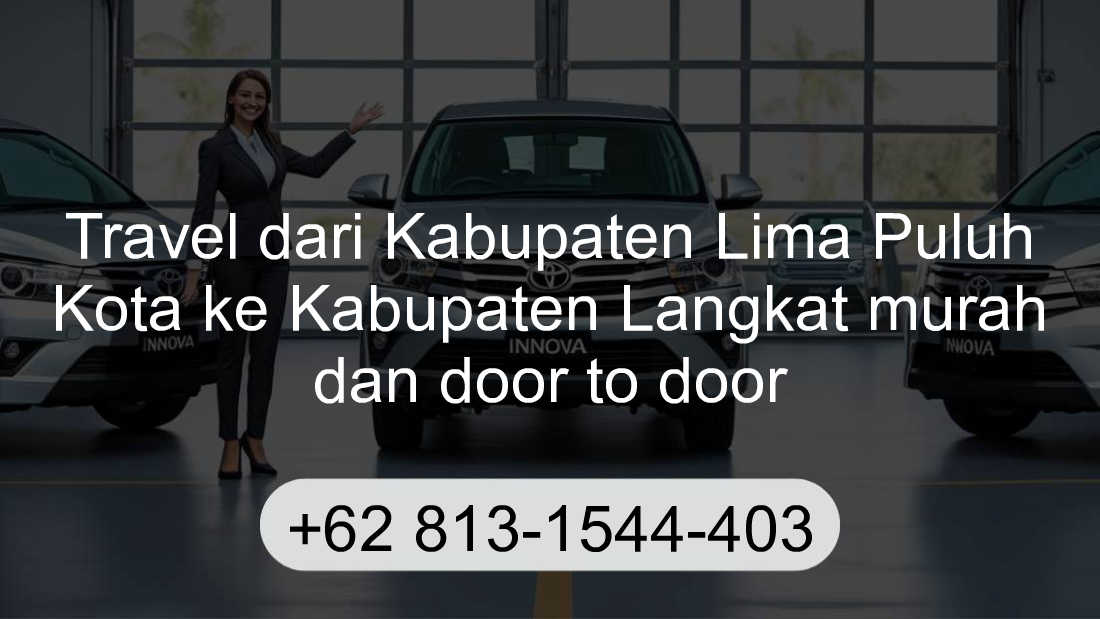 Travel Kabupaten Lima Puluh Kota Kabupaten Langkat