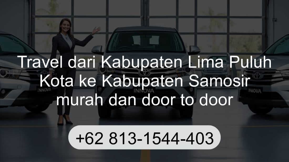 Travel Kabupaten Lima Puluh Kota Kabupaten Samosir