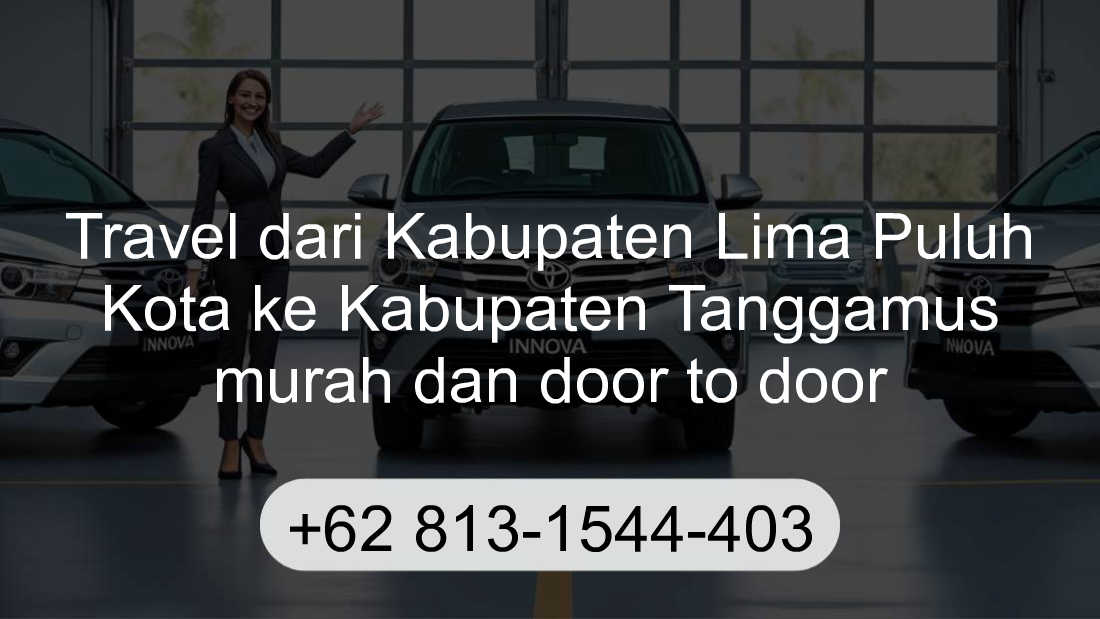Travel Kabupaten Lima Puluh Kota Kabupaten Tanggamus