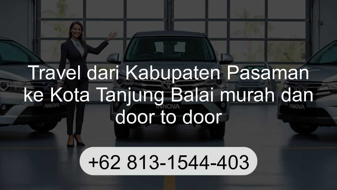 Travel Kabupaten Pasaman Kota Tanjung Balai