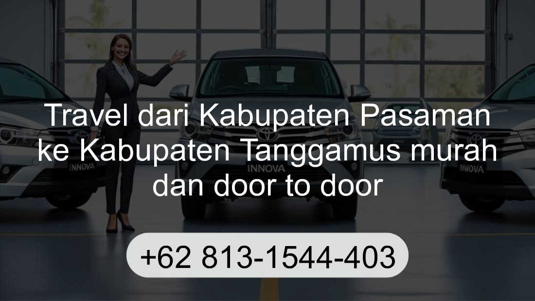 Travel Kabupaten Pasaman Kabupaten Tanggamus