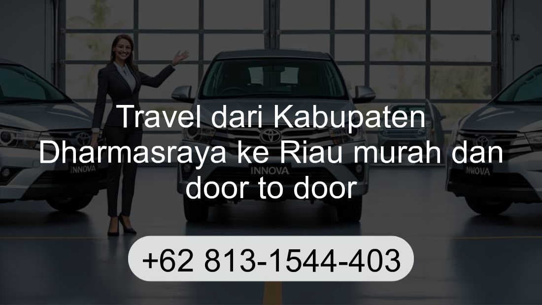 Travel Kabupaten Dharmasraya Riau