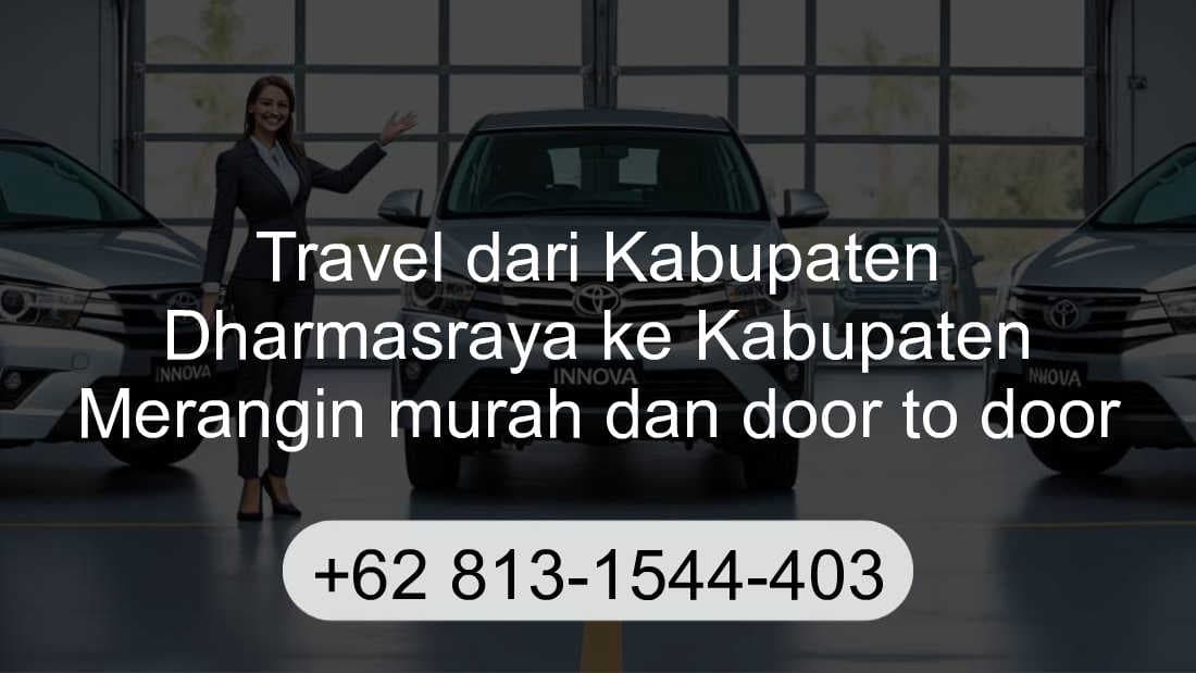 Travel Kabupaten Dharmasraya Kabupaten Merangin