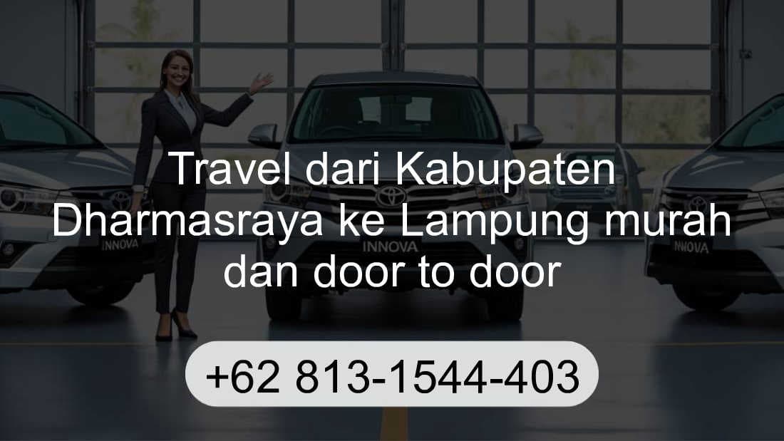 Travel Kabupaten Dharmasraya Lampung