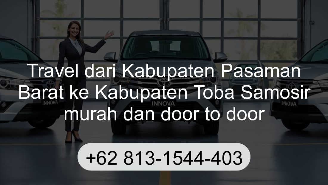 Travel Kabupaten Pasaman Barat Kabupaten Toba Samosir