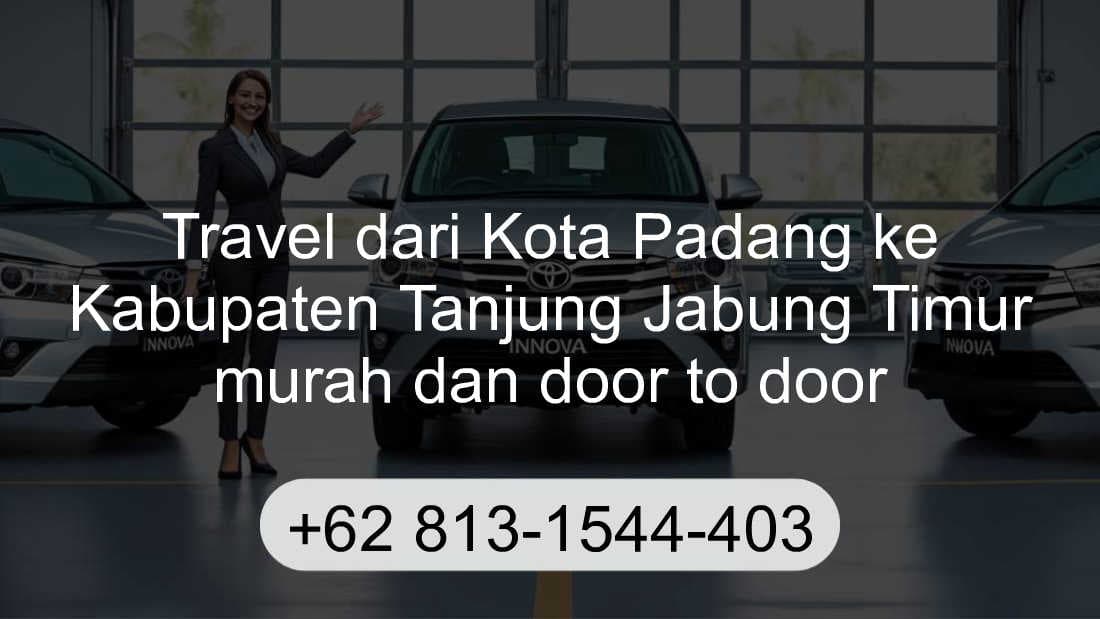 Travel Kota Padang Kabupaten Tanjung Jabung Timur