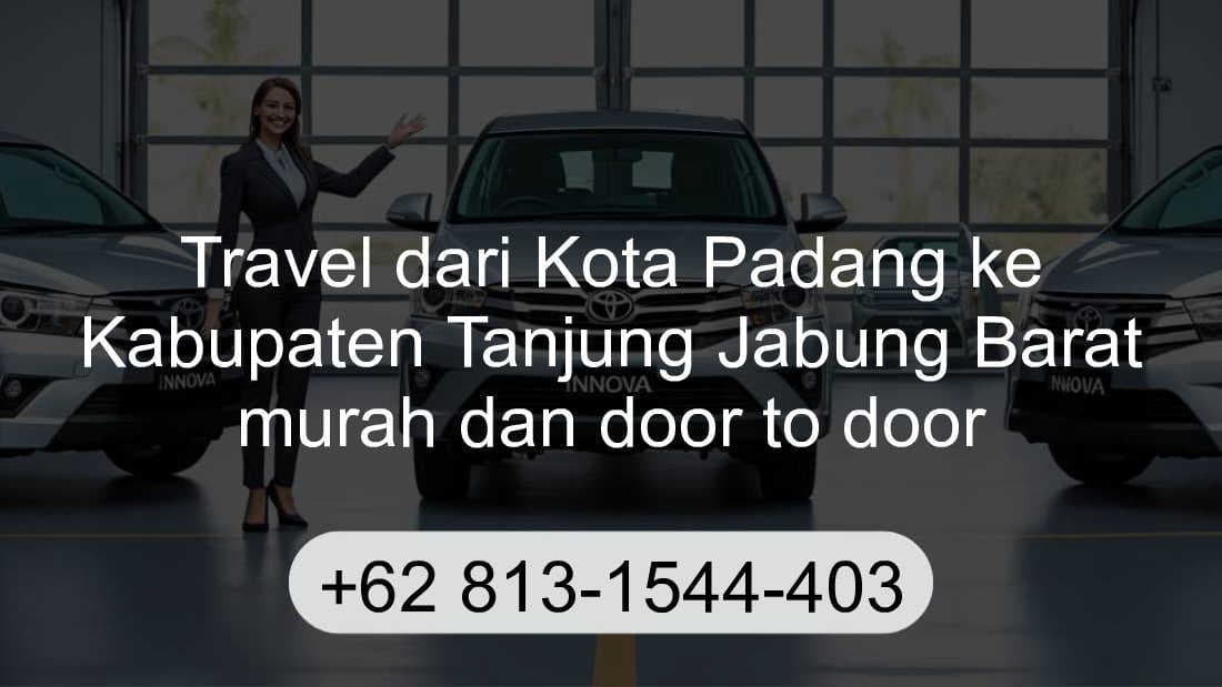 Travel Kota Padang Kabupaten Tanjung Jabung Barat