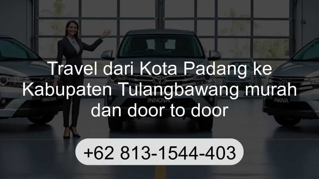 Travel Kota Padang Kabupaten Tulangbawang