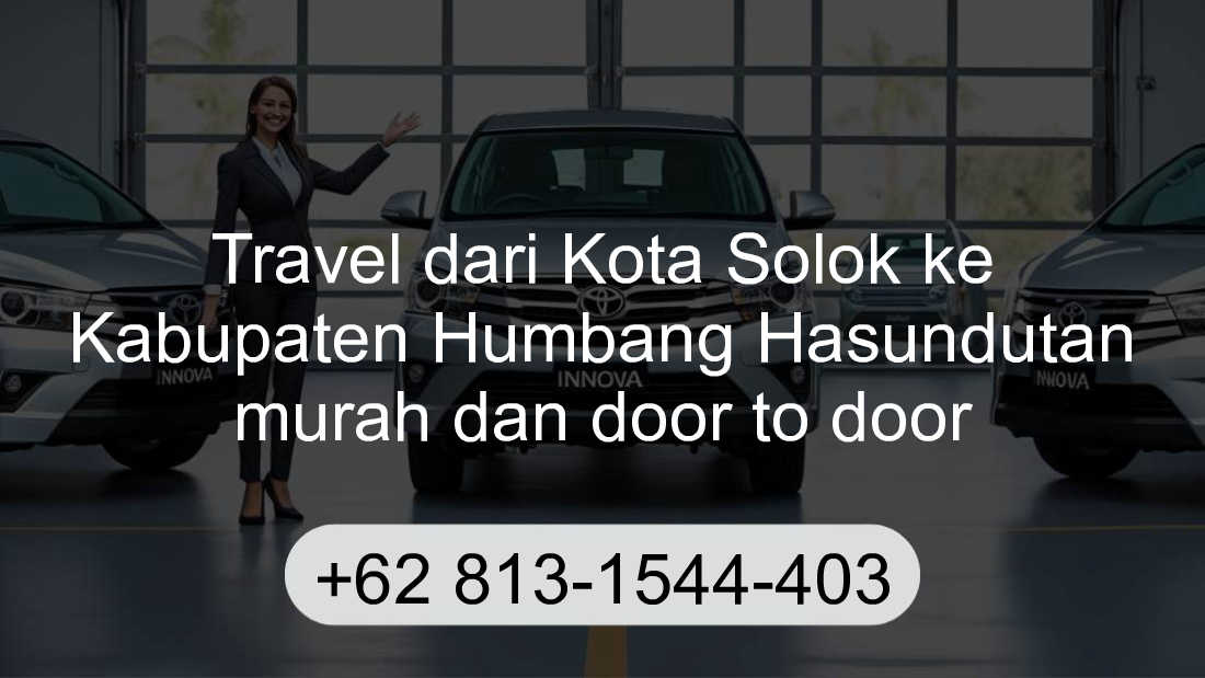 Travel Kota Solok Kabupaten Humbang Hasundutan