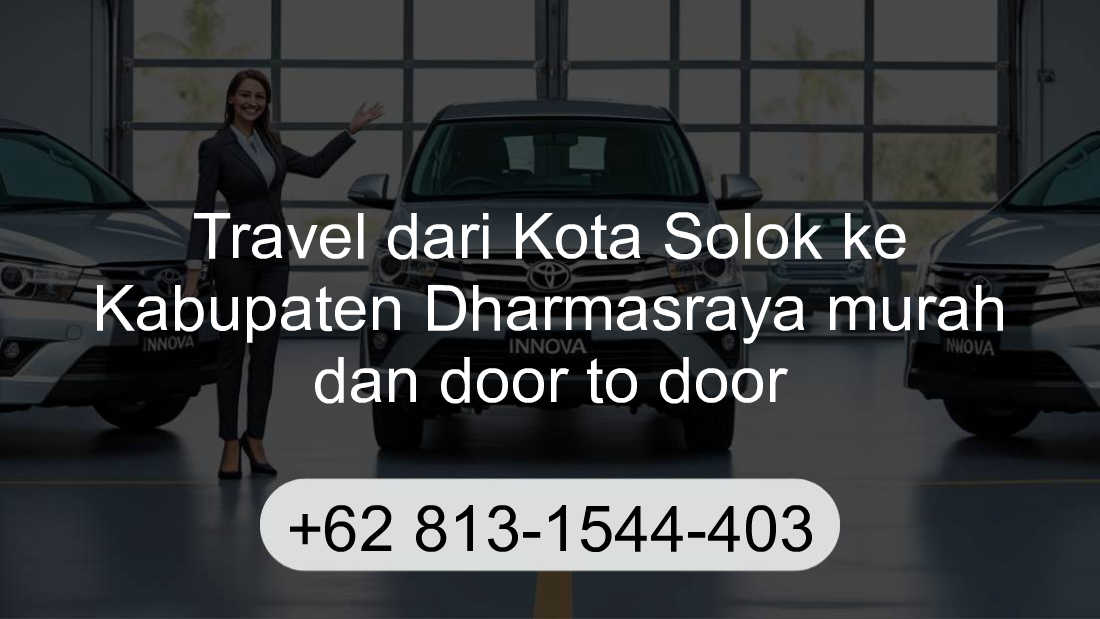 Travel Kota Solok Kabupaten Dharmasraya