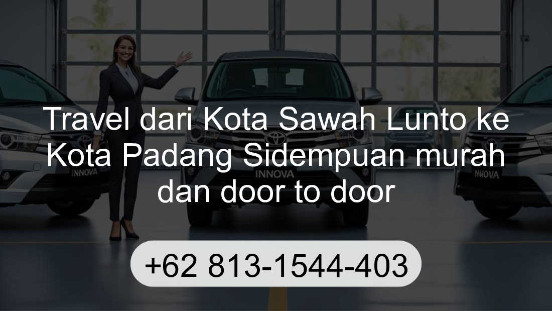 Travel Kota Sawah Lunto Kota Padang Sidempuan