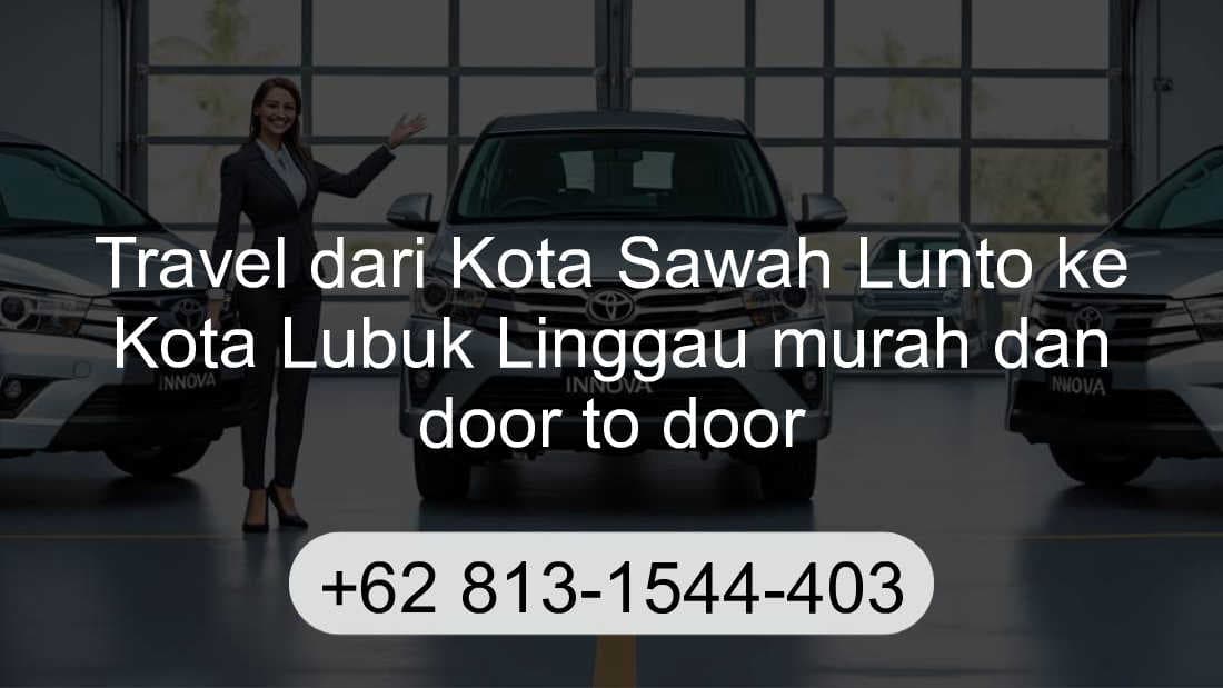 Travel Kota Sawah Lunto Kota Lubuk Linggau