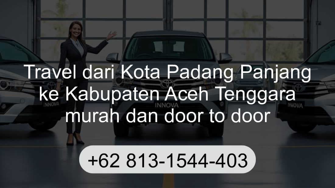 Travel Kota Padang Panjang Kabupaten Aceh Tenggara