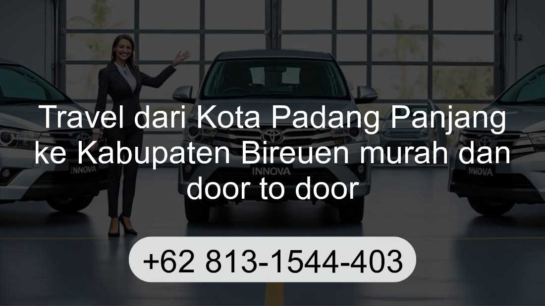 Travel Kota Padang Panjang Kabupaten Bireuen