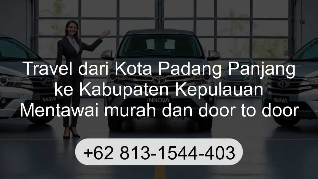 Travel Kota Padang Panjang Kabupaten Kepulauan Mentawai